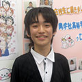 興学社高等学院 卒業生 阿部くんの写真