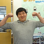 興学社高等学院 卒業生 若林くんの写真