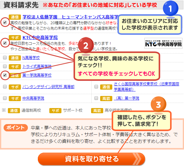資料請求ページへリンク